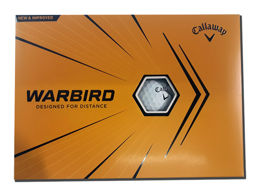 Pack de 12 bolas de Golf personalizadas Callaway Warbird