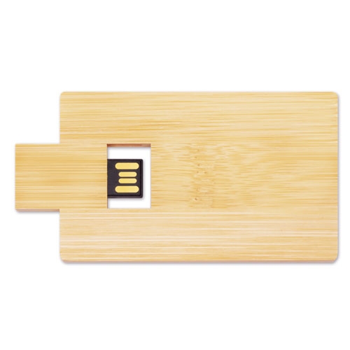 USB Tarjeta Madera 32GB