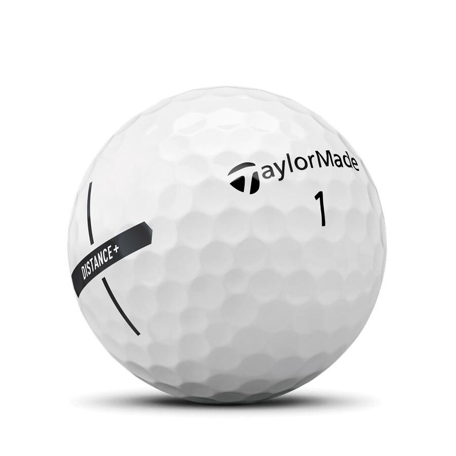 Pack de 12 bolas de golf personalizadas TaylorMade Distance+