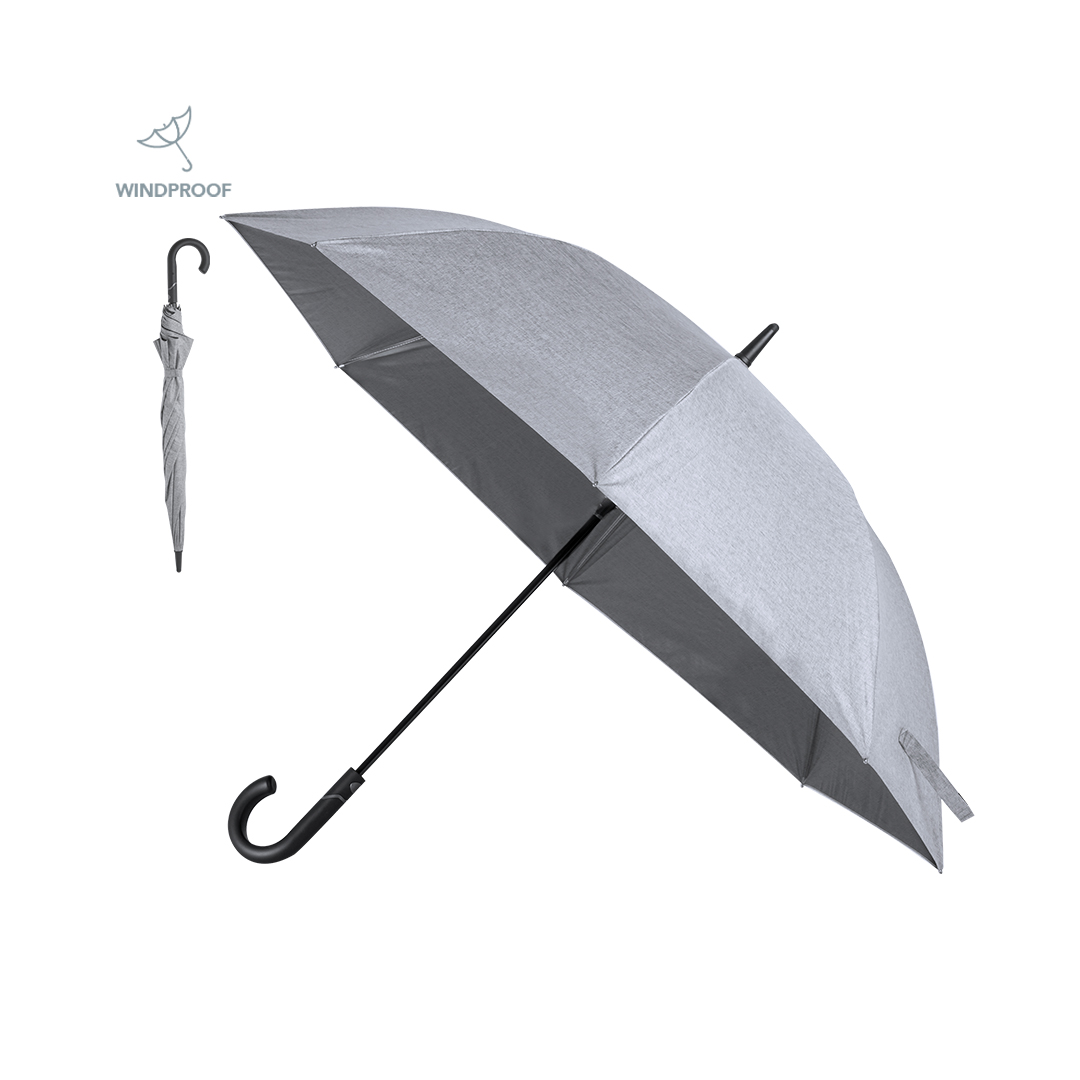 Paraguas de poliéster 130cm diámetro
