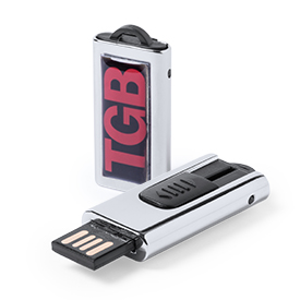 Pack 100 USB Metálicos Gota de resina