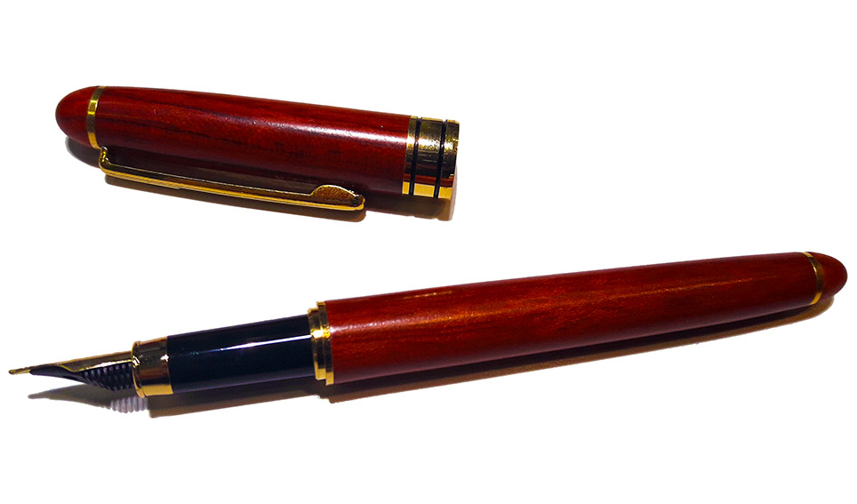 Pluma estilográfica de madera MM11M Pluma estilográfica de madera MM11M