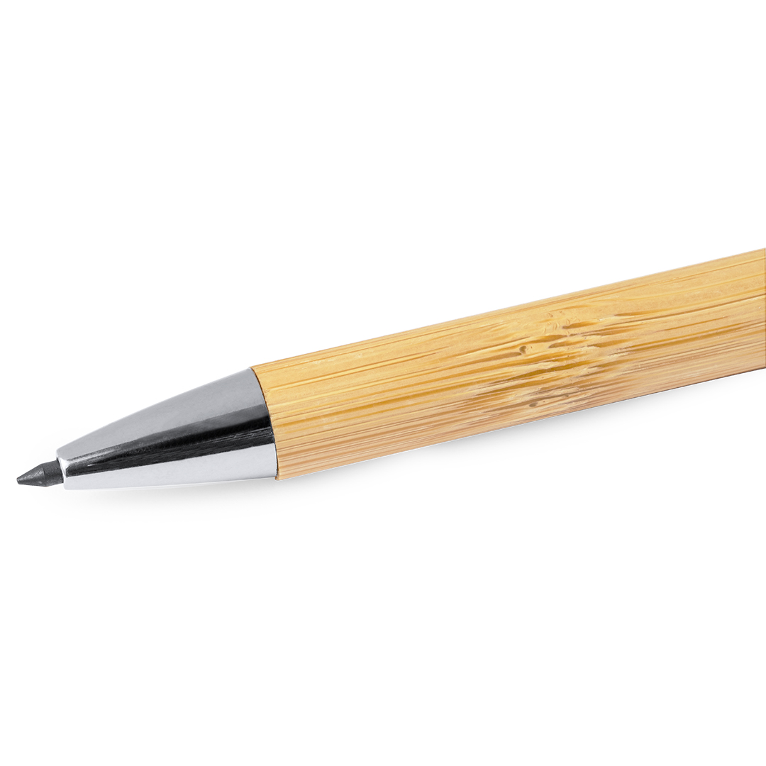 Lapiz Eterno de Bambu con Pulsador  Lapiz Eterno de Bambu con Pulsador