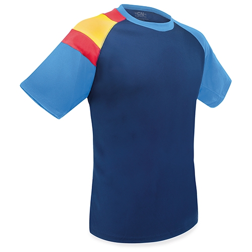 Camiseta deportiva ESPAÑA HOMBRO Poliéster 145g Para adulto y niño