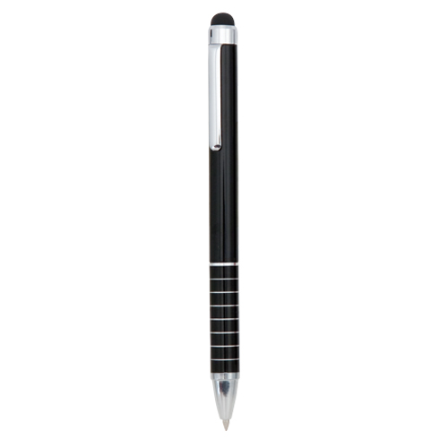 Bolígrafo de Alumino Negro con puntero