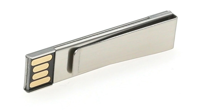 Pack 100 USB Clip Metalico