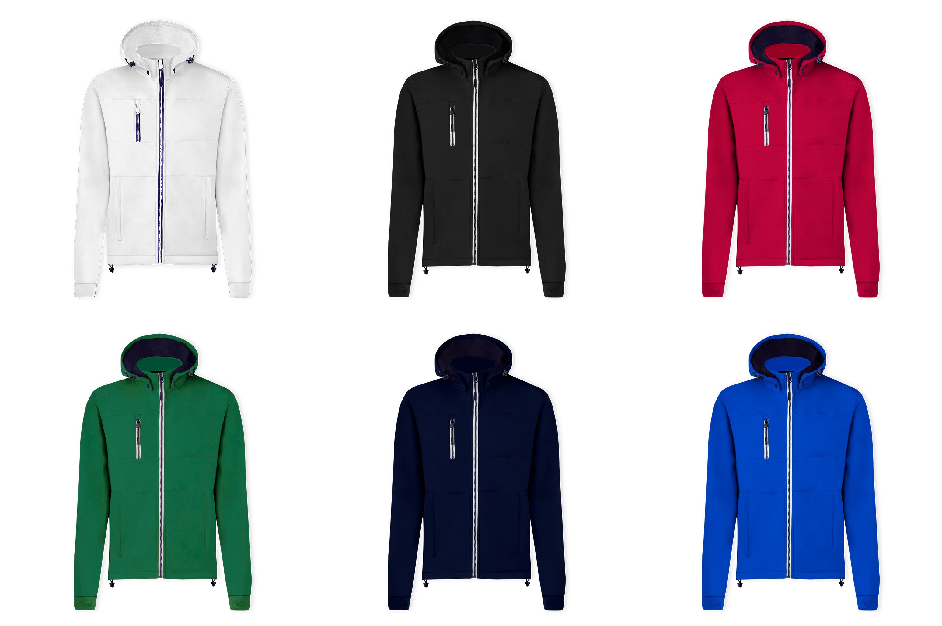 Chaqueta Unisex Soft Shell 300g Opcional con o sin mangas