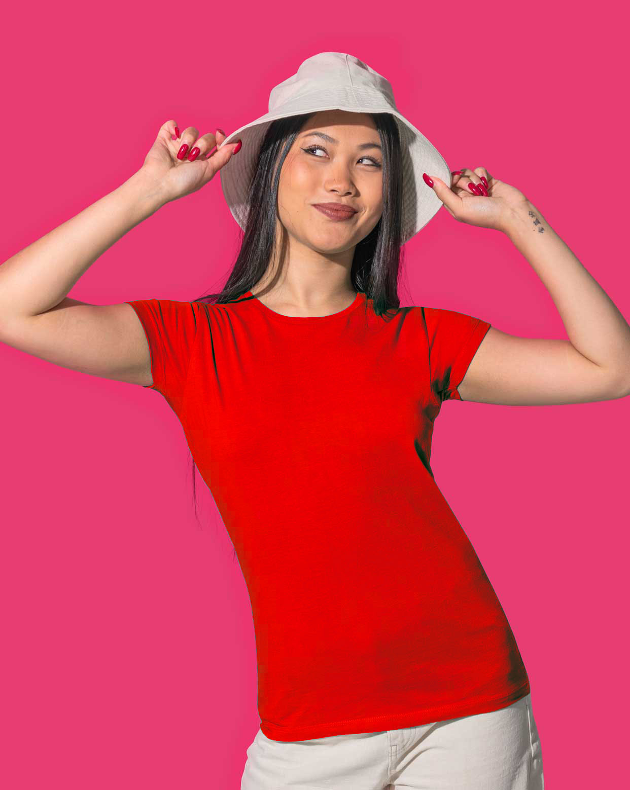 Camiseta ajustable para mujer
