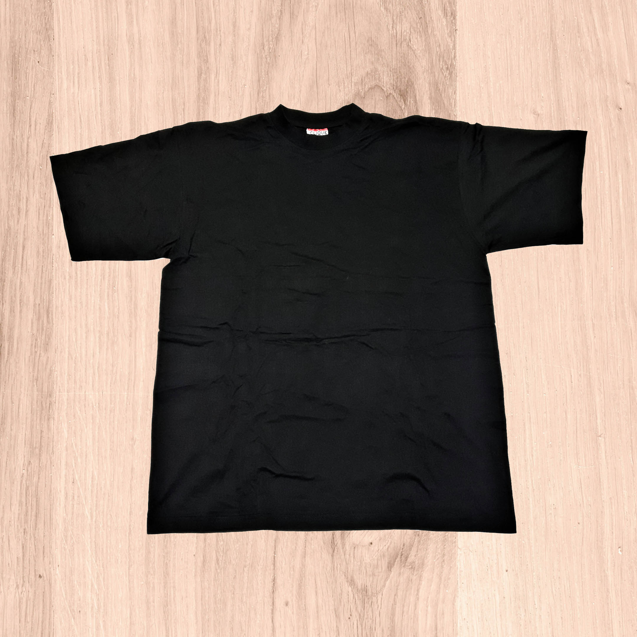 CAMISETA NEGRA HOMBRE TALLA L