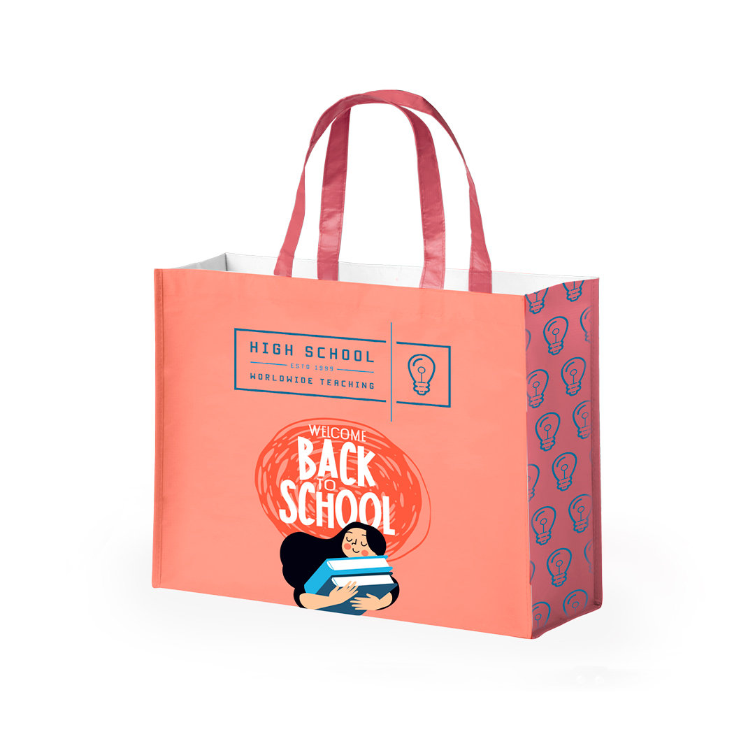 2000 Bolsas non woven laminado 140gr PERSONALIZACIÓN TOTAL 