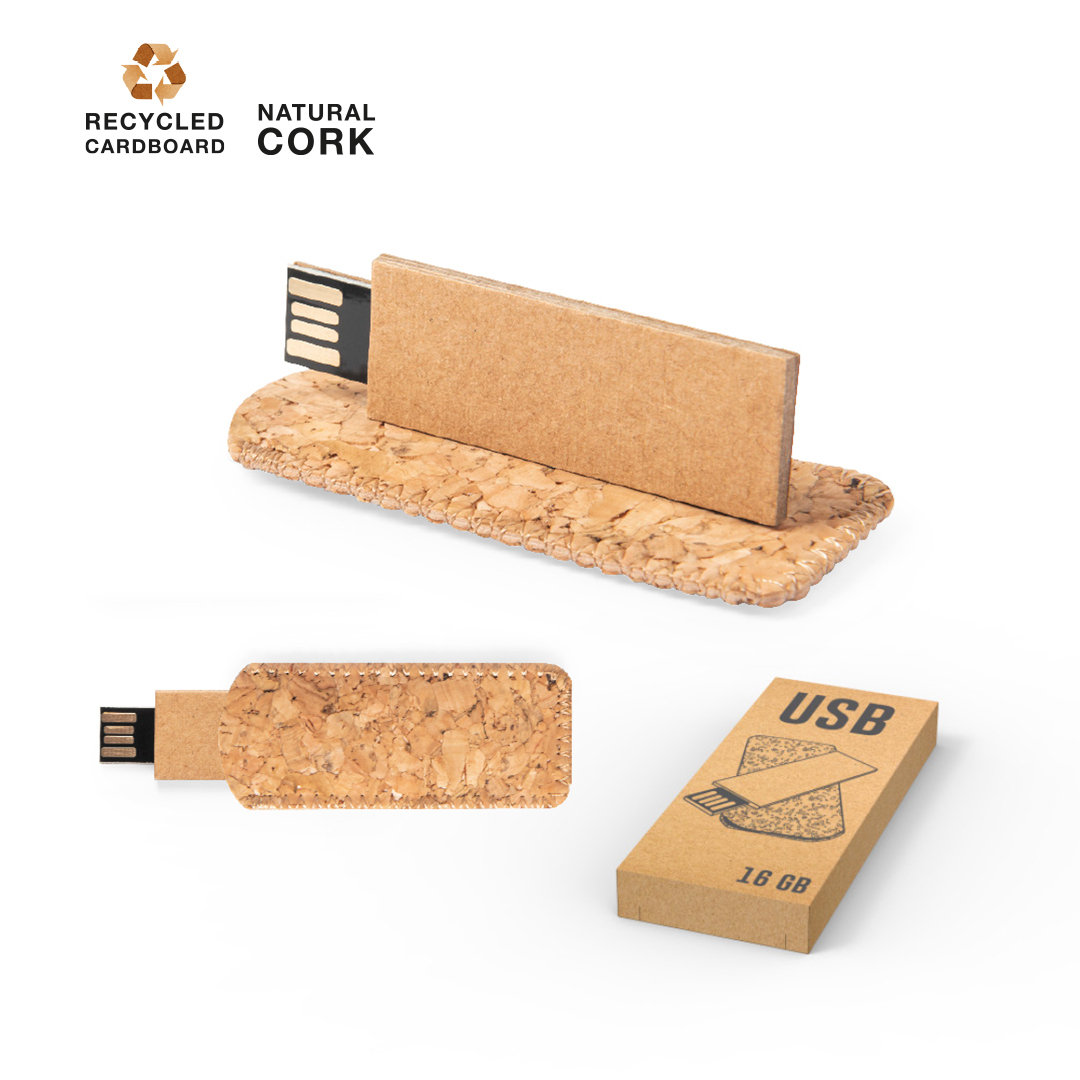 Memoria USB 16GB Carton Plano