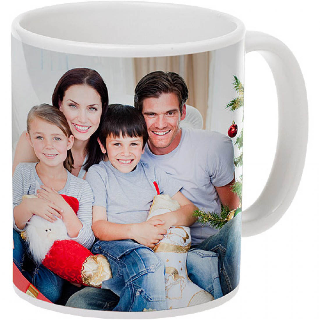 Taza blanca cerámica
