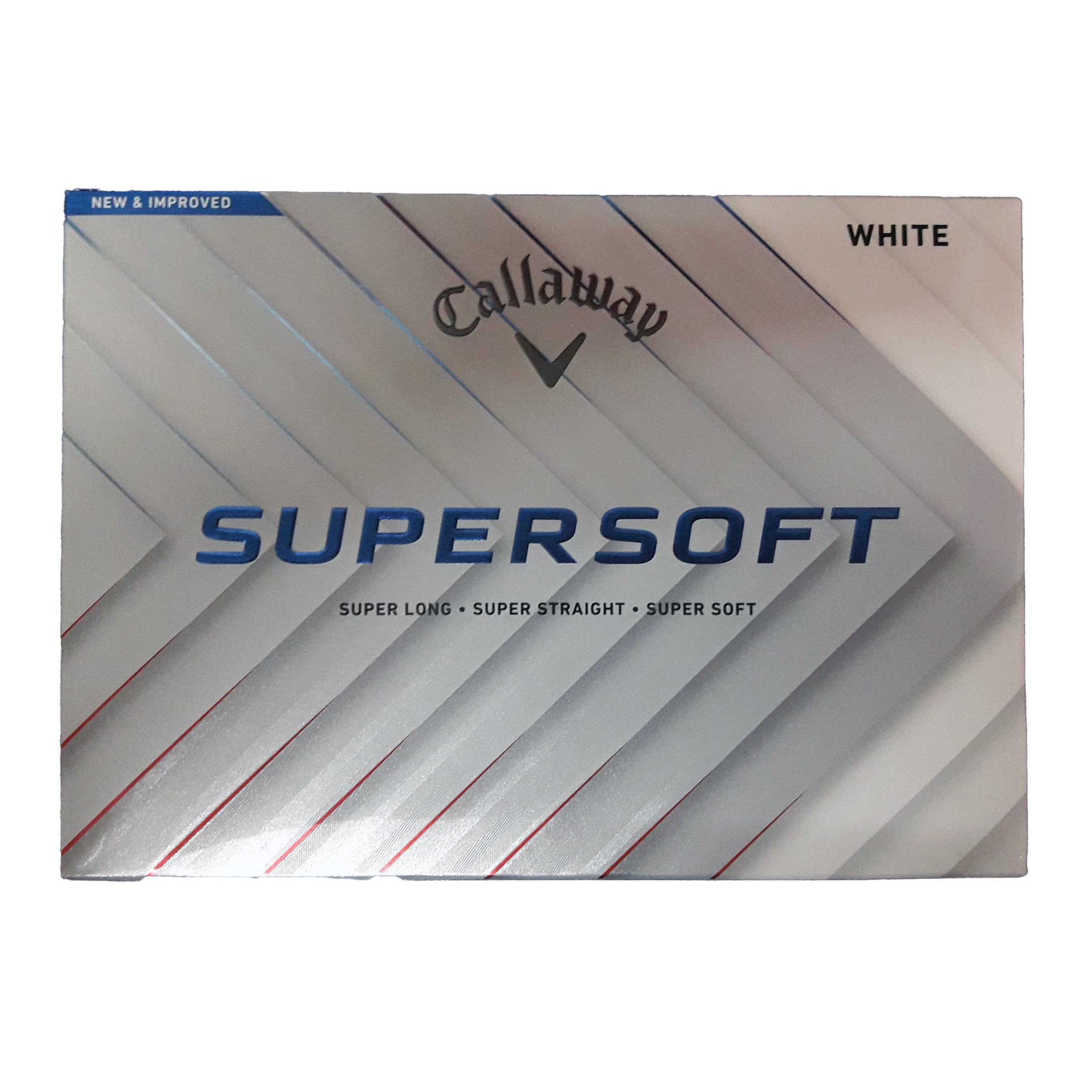 Pack 12 bolas de golf personalizadas Callway Supersoft