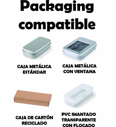 Pack 100 USB Tijera Madera ECO