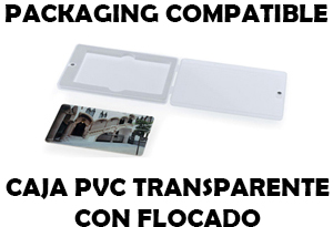Pack 100 USB Tarjeta 8x5cm