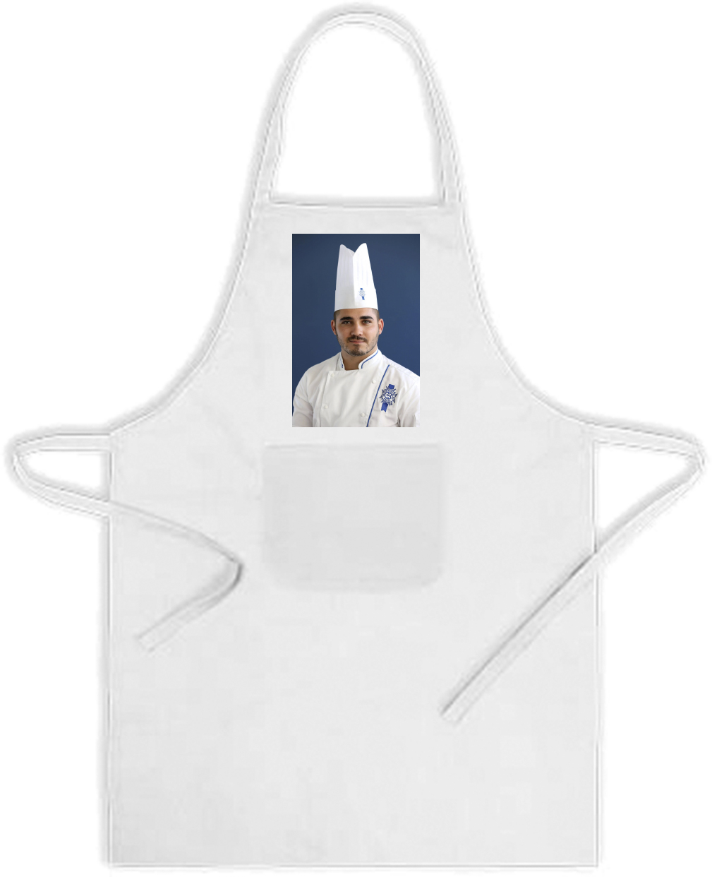 Delantal blanco