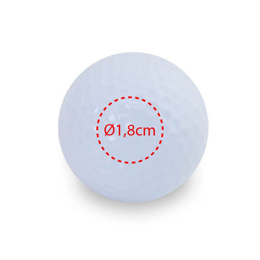 Bolas de golf publicitarias