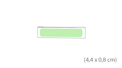 Pack 100 USB Clip Metalico