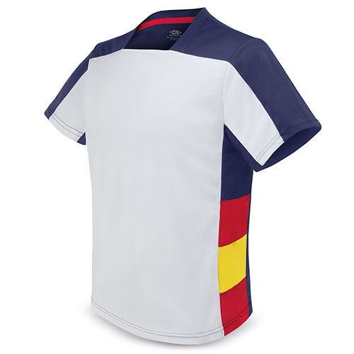 Camiseta deportiva ESPAÑA COSTADO Poliéster 145g Para adulto y niño