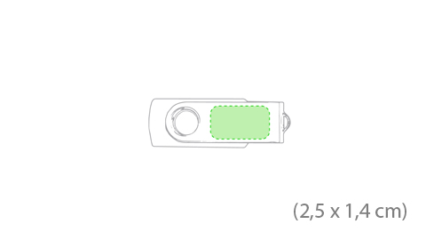 Pack 100 USB Tijera de Madera
