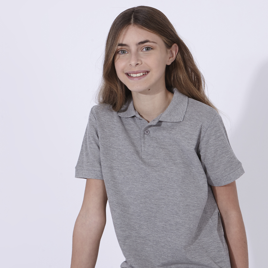 Polo unisex para niños COLORES 180g
