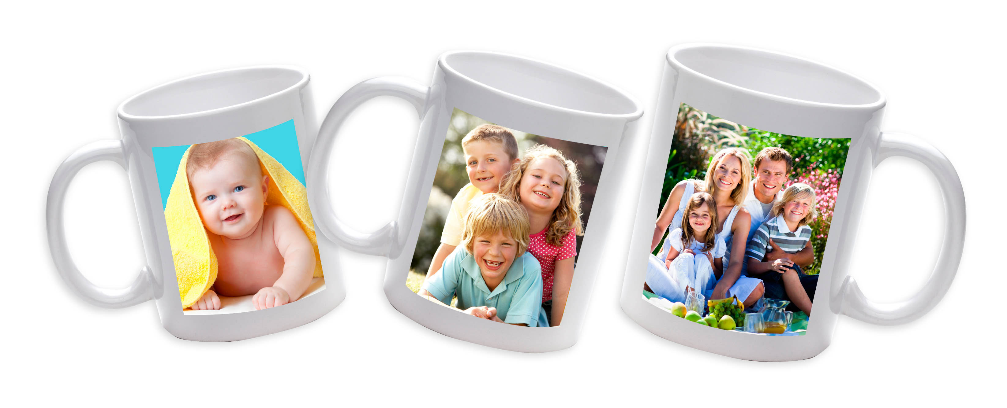 Taza blanca cerámica