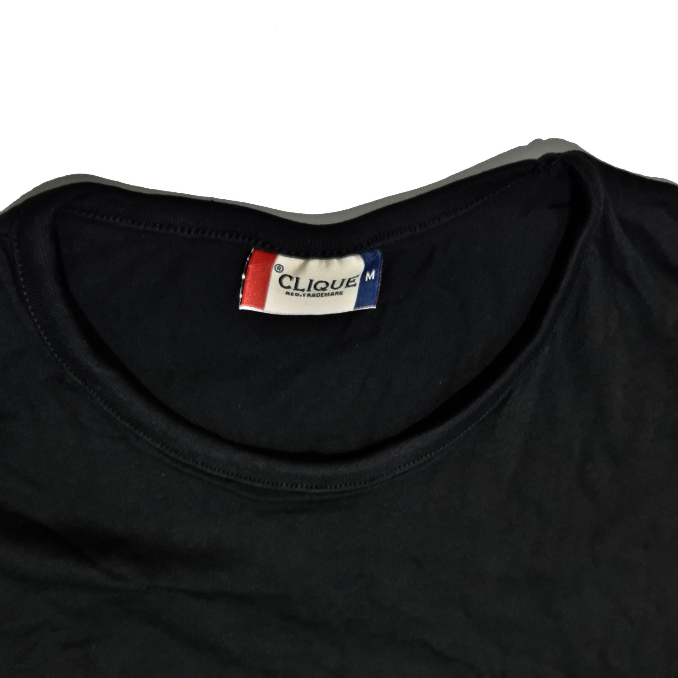 Camiseta negra de hombre manga larga Talla M