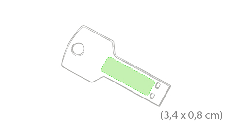 Pack 100 USB LLAVE