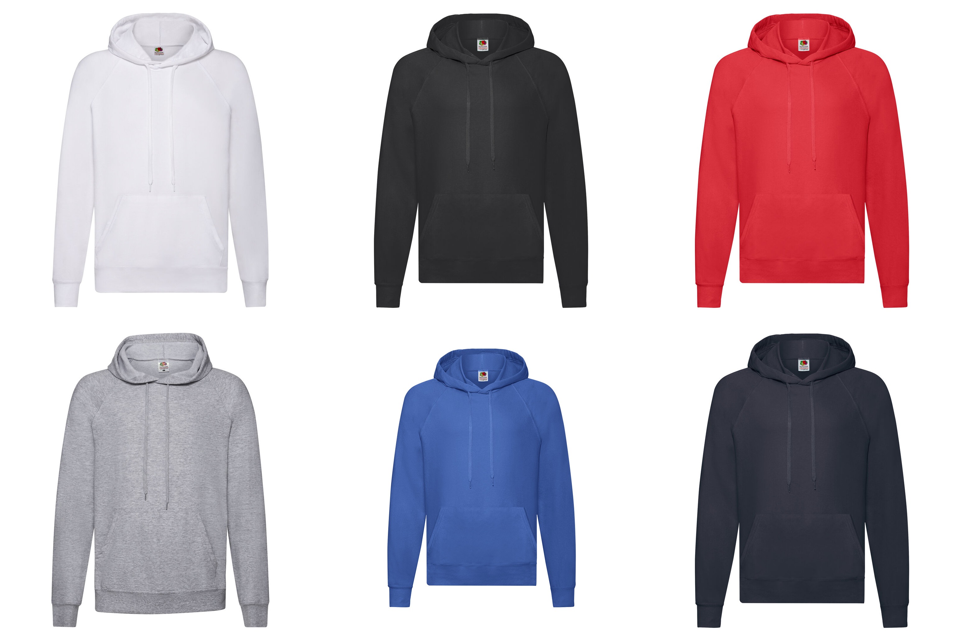 Sudadera unisex para niños con capucha COLORES 240g