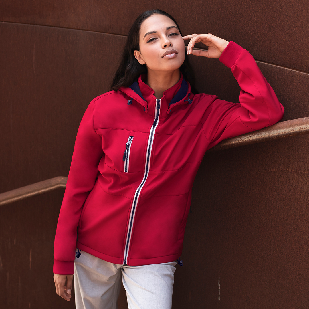 Chaqueta Unisex Soft Shell 300g Opcional con o sin mangas
