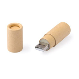 Pack 100 USB de Cartón reciclado