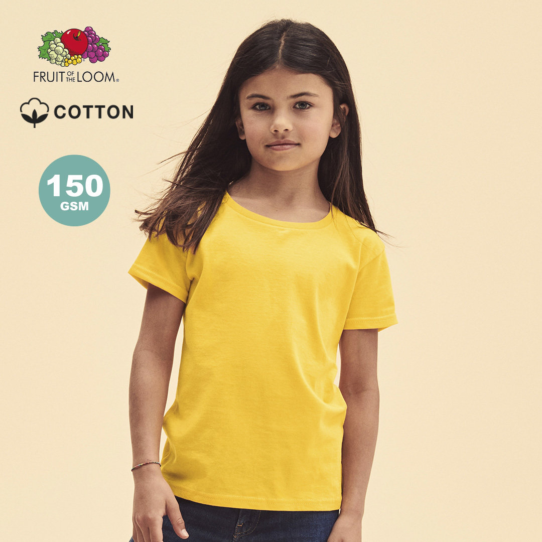 Camiseta para niña COLORES 150g