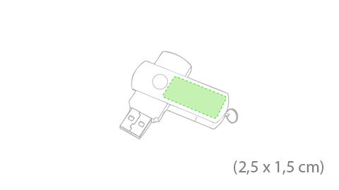 Pack 100 USB Tijera Recta