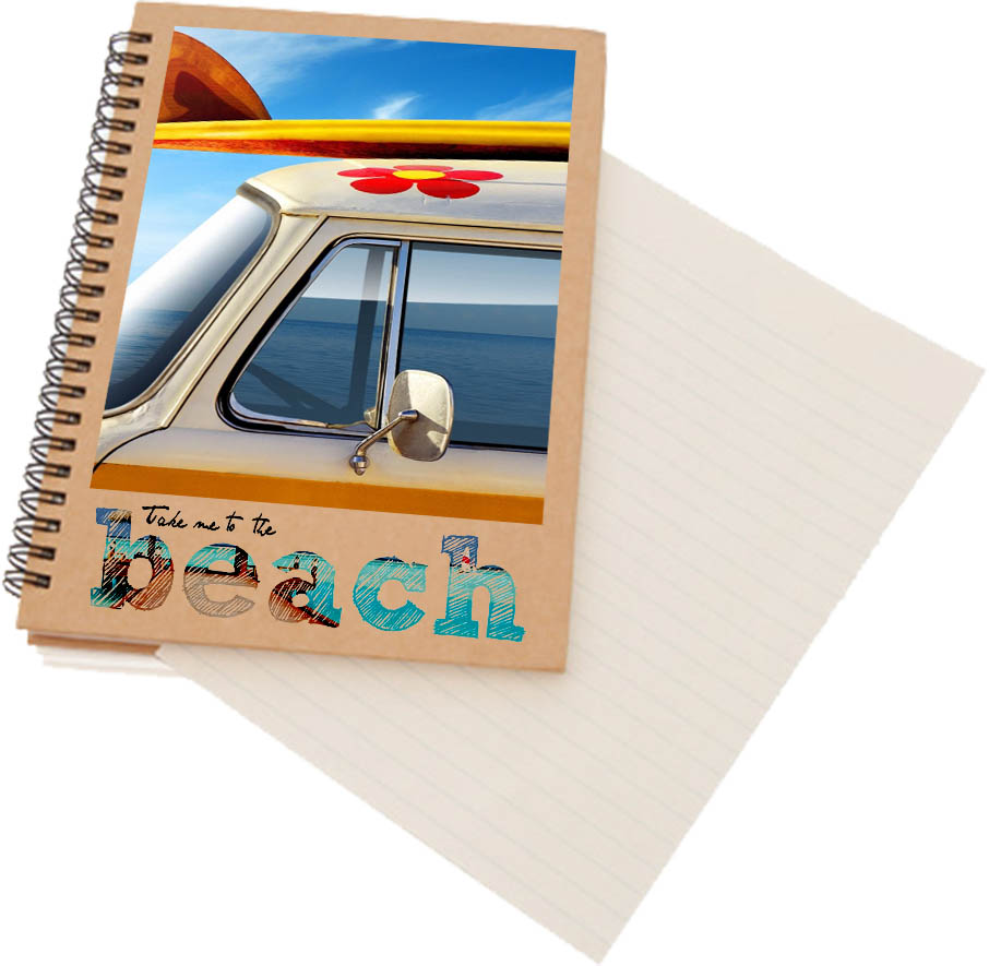 Cuaderno cartón reciclado (A5)