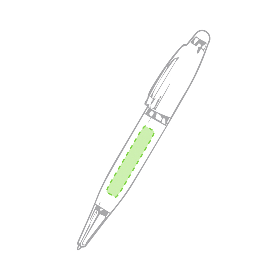 Boligrafo con puntero tactil y MEMORIA USB 16GB