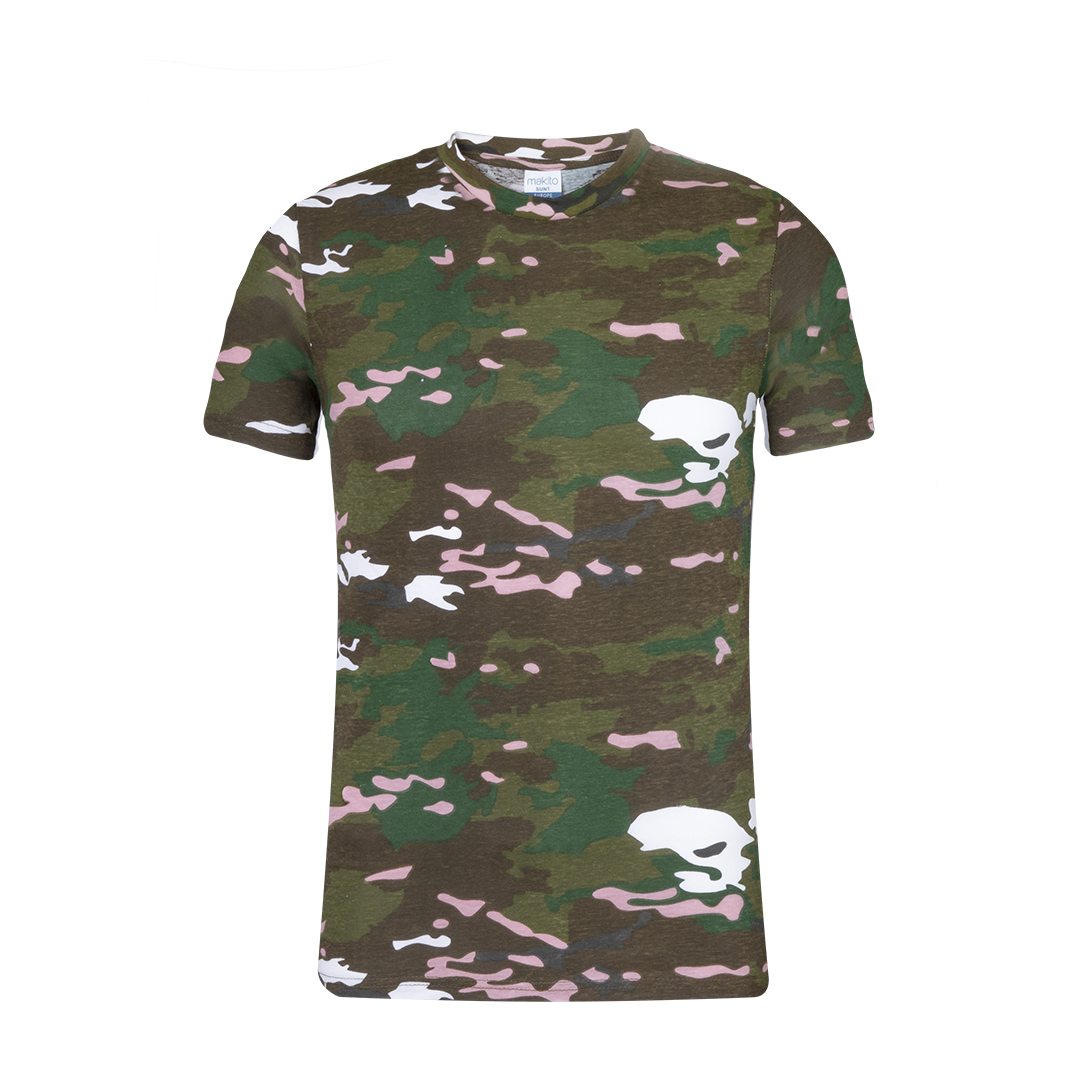 Camiseta y gorra de camuflaje