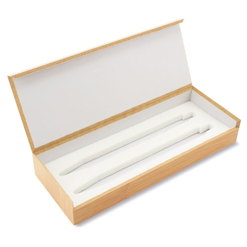 Estuche de Bambu para 1 o 2 piezas