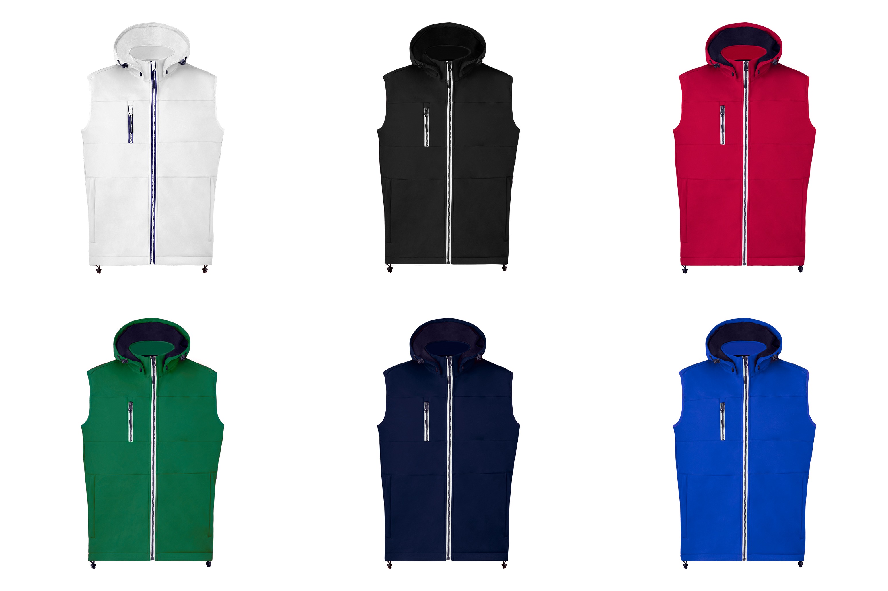 Chaqueta Unisex Soft Shell 300g Opcional con o sin mangas