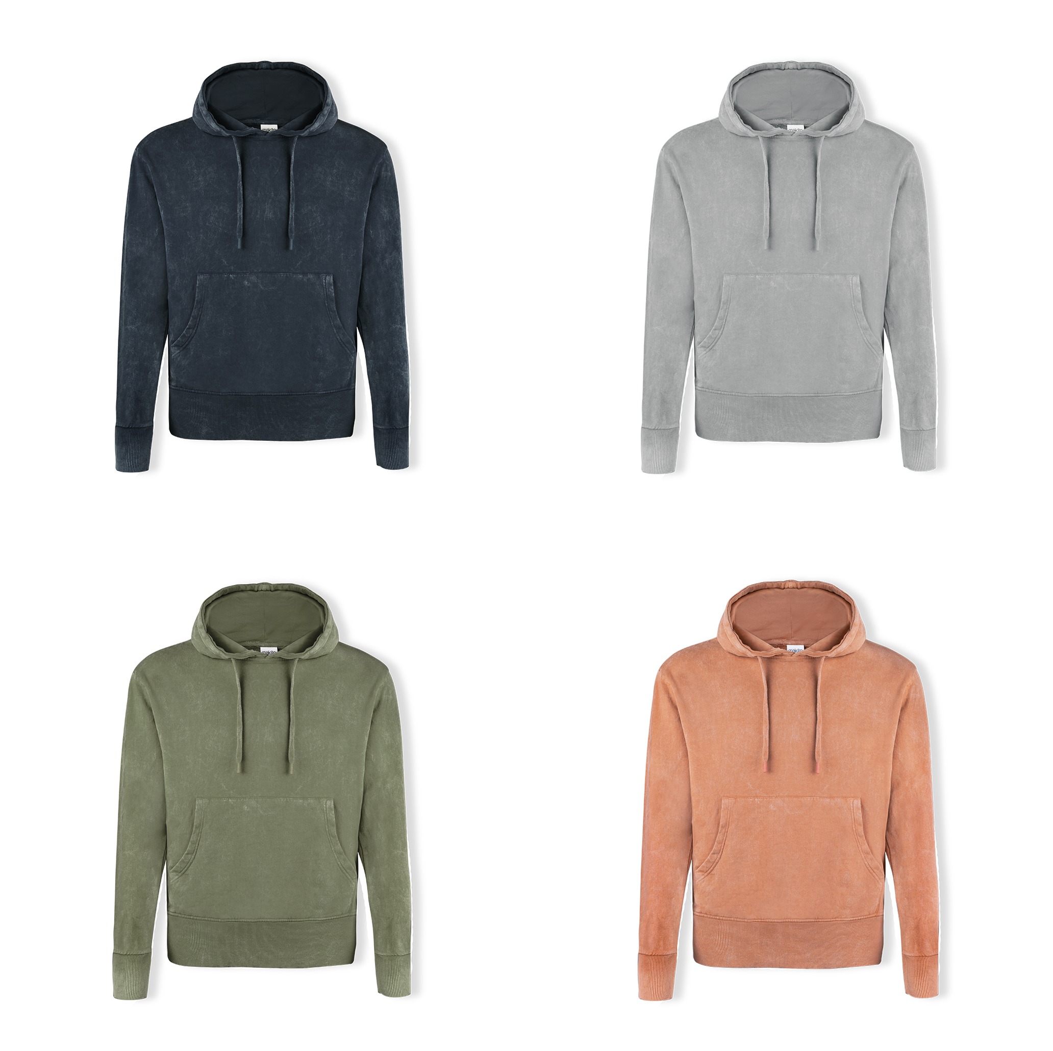 Sudadera Unisex 280g Efecto lavado