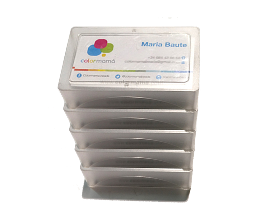 500 Tarjetas visita cartulina satinada