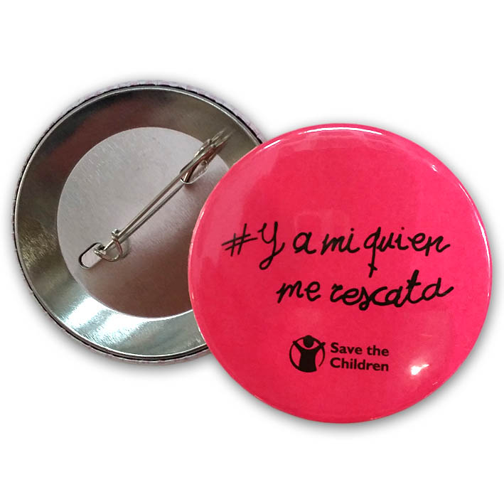 Chapa imperdible 5,5cm