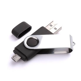 Pack 100 USB Tijera Dual Connections