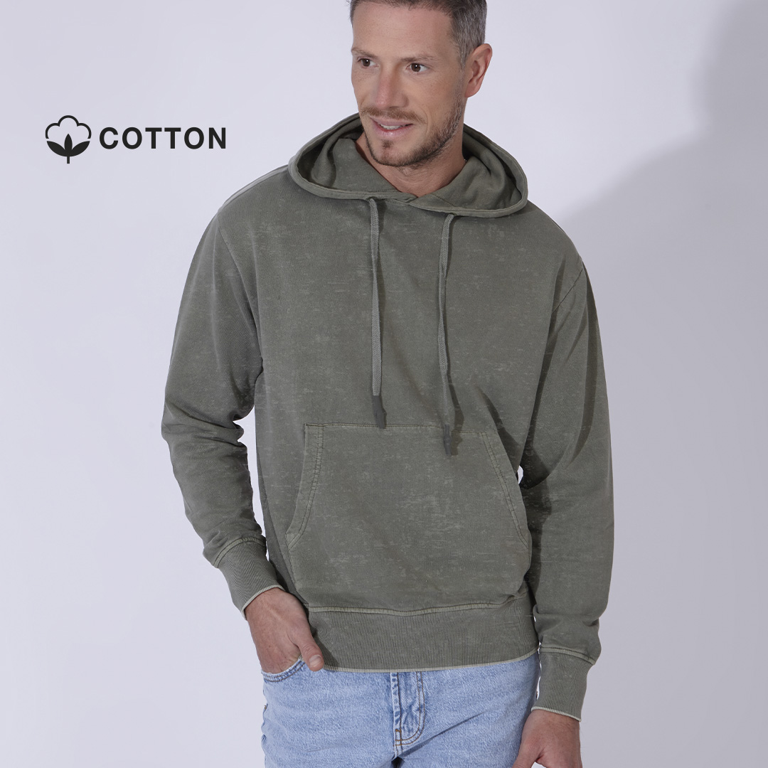 Sudadera Unisex 280g Efecto lavado