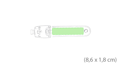 Pack 100 USB Cuero