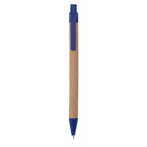 Bolígrafos de cartón con clip de colores