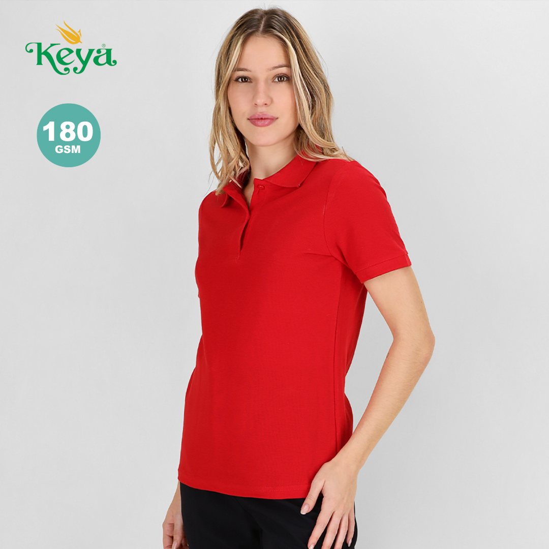 Lote 3 polos Mujer KEYA (sin personalizar)