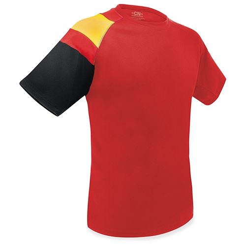 Camiseta deportiva ESPAÑA HOMBRO Poliéster 145g Para adulto y niño