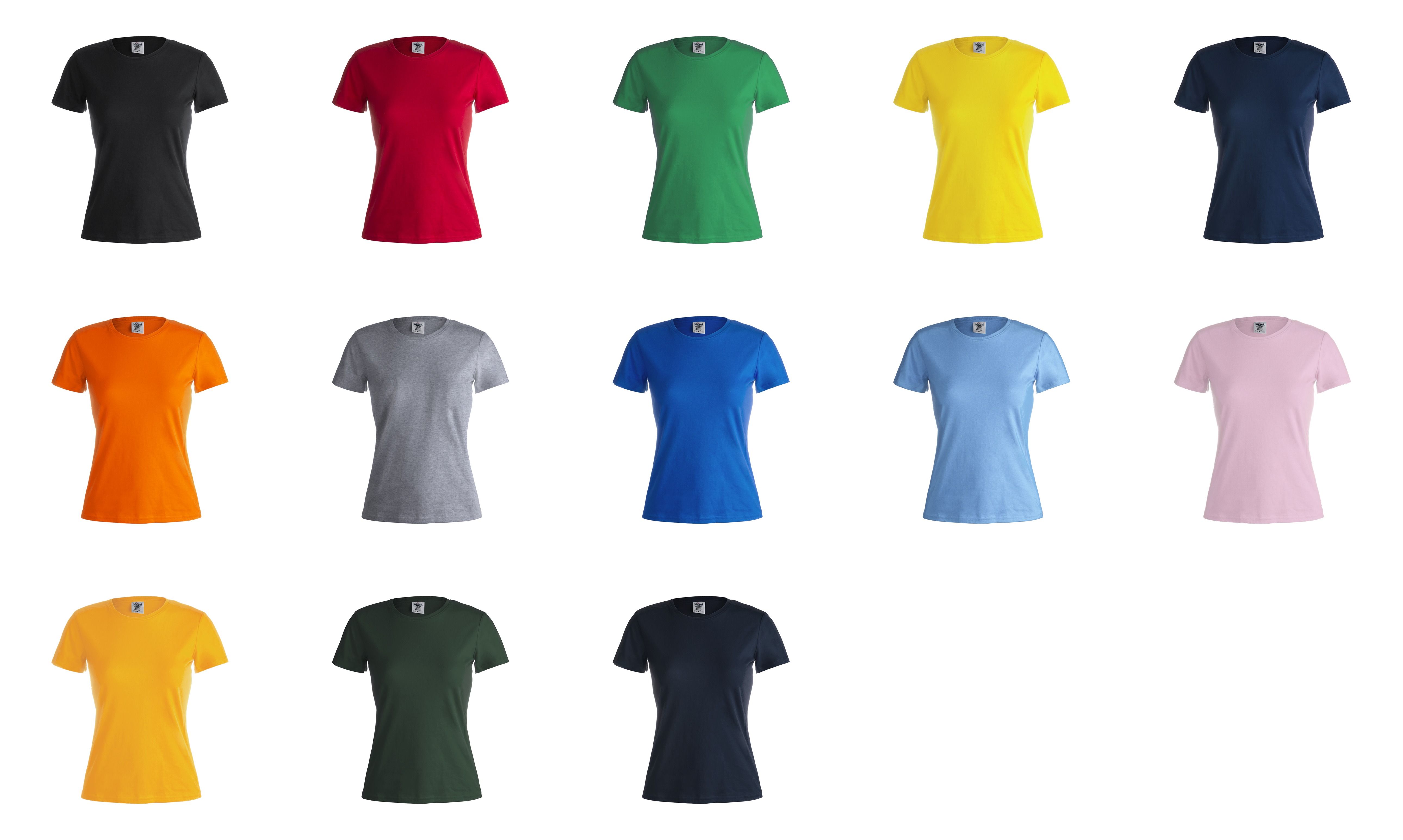 Camiseta de mujer COLORES 180g 