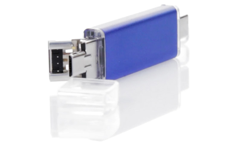 Pack 100 USB Triconect con tapones