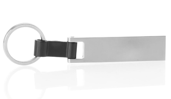 Pack 100 USB llavero metalico